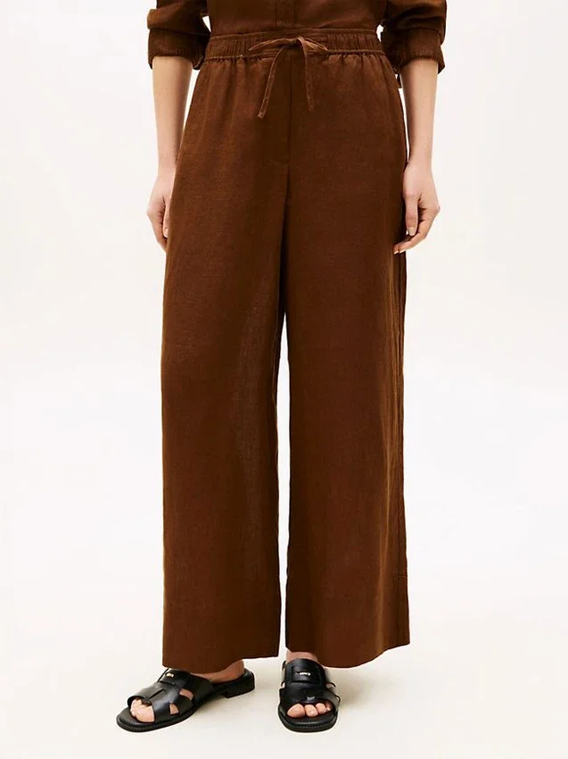 Relaxed Linen Pull-On Pant Relaxed Linen Pull-On Pant