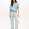 Relaxed Stripe Poplin Shirt