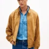Relaxed Suede Moto Jacket