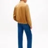 Relaxed Suede Moto Jacket