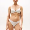 Repeat Logo Wireless Push-Up Bra