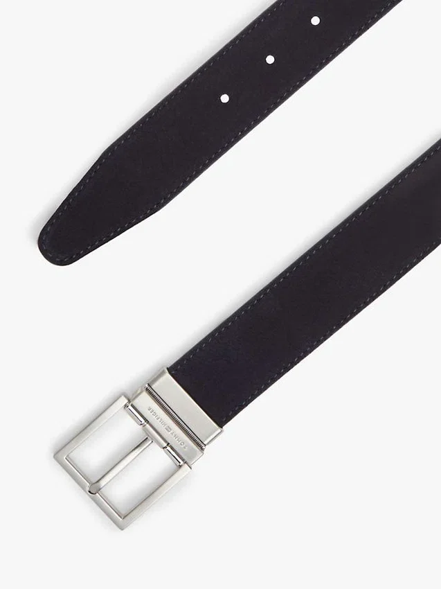Reversible Square Buckle Leather Belt Reversible Square Buckle Leather Belt