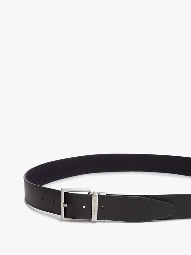 Reversible Square Buckle Leather Belt Reversible Square Buckle Leather Belt