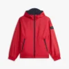 Reversible Water-Resistant Hooded Jacket Reversible Water-Resistant Hooded Jacket