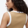 Rib-Knit Ringer Tank Dress Rib-Knit Ringer Tank Dress