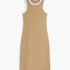 Rib-Knit Ringer Tank Dress Rib-Knit Ringer Tank Dress