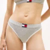 Ribbed Stretch-Cotton Bikini Brief