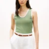 Ribbed V-Neck Tank Top Ribbed V-Neck Tank Top