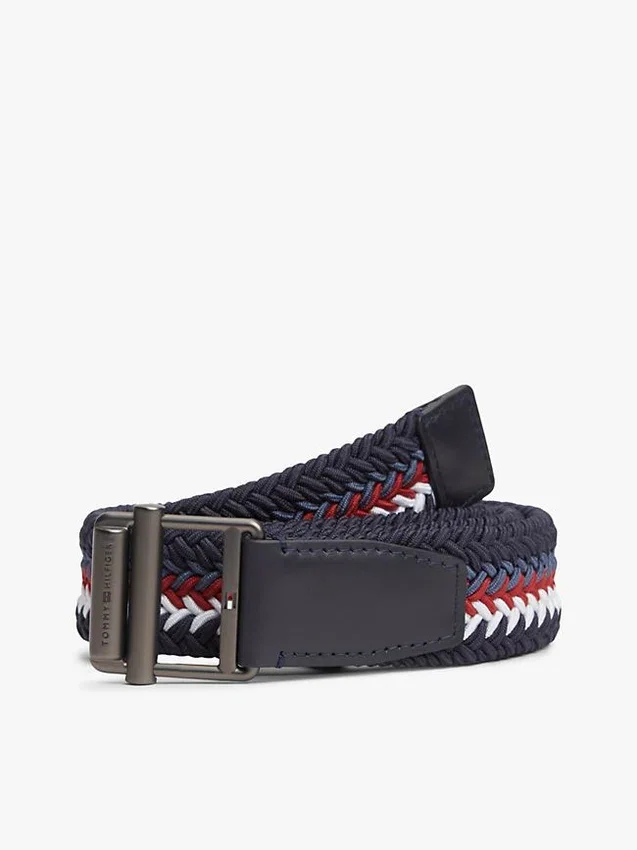 Roller Buckle Woven Webbing Belt Roller Buckle Woven Webbing Belt