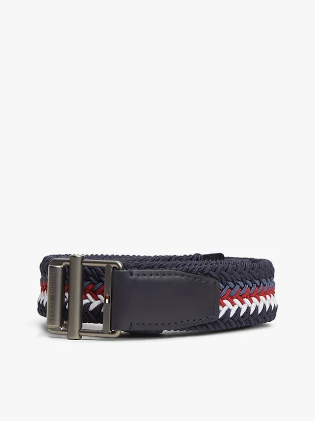 Roller Buckle Woven Webbing Belt Roller Buckle Woven Webbing Belt