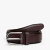 Round Buckle Leather Belt Round Buckle Leather Belt
