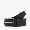 Round Buckle Smooth Leather Belt Round Buckle Smooth Leather Belt