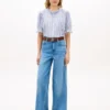 Ruffle Trim Cotton Voile Shirt Ruffle Trim Cotton Voile Shirt