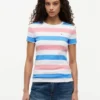 Rugby Stripe Crewneck T-Shirt Rugby Stripe Crewneck T-Shirt