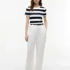 Rugby Stripe Crewneck T-Shirt Rugby Stripe Crewneck T-Shirt
