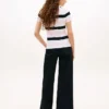 Rugby Stripe Crewneck T-Shirt