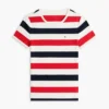 Rugby Stripe Crewneck T-Shirt Rugby Stripe Crewneck T-Shirt