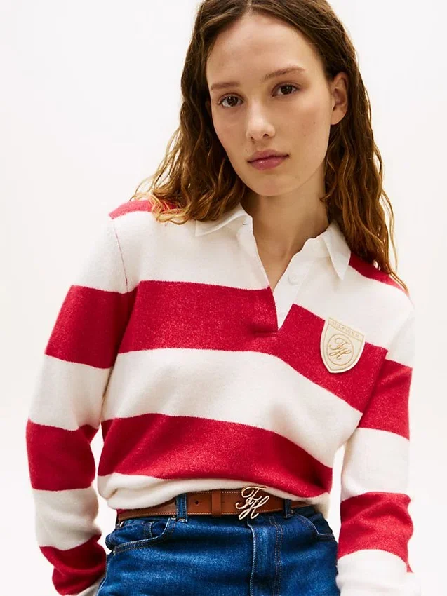 Rugby Stripe Sweater Polo Rugby Stripe Sweater Polo