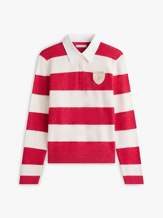 Rugby Stripe Sweater Polo Rugby Stripe Sweater Polo