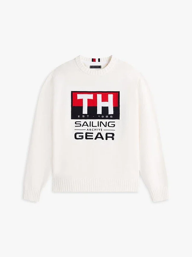 Sailing Logo Crewneck Sweater Sailing Logo Crewneck Sweater