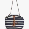Script Monogram Breton Stripe Bucket Bag Script Monogram Breton Stripe Bucket Bag