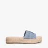 Script Monogram Espadrille Sandal