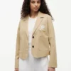 Script Monogram Stretch Twill Blazer Script Monogram Stretch Twill Blazer