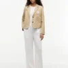 Script Monogram Stretch Twill Blazer Script Monogram Stretch Twill Blazer