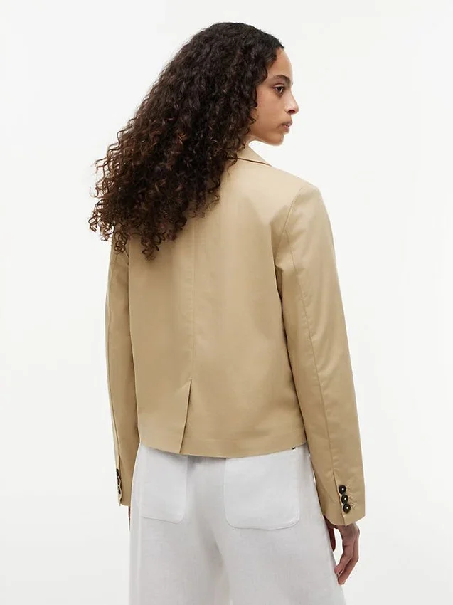 Script Monogram Stretch Twill Blazer Script Monogram Stretch Twill Blazer