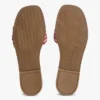 Script Monogram Stripe Woven Slide Script Monogram Stripe Woven Slide