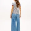 Script Monogram Striped Ringer T-Shirt
