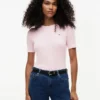 Short-Sleeve Cable Knit Sweater Short-Sleeve Cable Knit Sweater