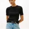 Short-Sleeve Cable Knit Sweater Short-Sleeve Cable Knit Sweater