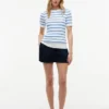 Short-Sleeve Cable Knit Sweater Short-Sleeve Cable Knit Sweater
