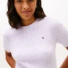 Short-Sleeve Cable Knit Sweater Short-Sleeve Cable Knit Sweater