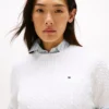 Short-Sleeve Cable Knit Sweater Short-Sleeve Cable Knit Sweater
