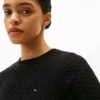 Short-Sleeve Cable Knit Sweater Short-Sleeve Cable Knit Sweater