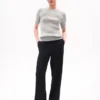 Short-Sleeve Cable Knit Sweater Short-Sleeve Cable Knit Sweater