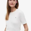 Short-Sleeve Cable Knit Sweater Short-Sleeve Cable Knit Sweater
