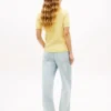 Short-Sleeve Cable Knit Sweater Short-Sleeve Cable Knit Sweater