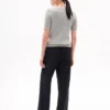 Short-Sleeve Cable Knit Sweater Short-Sleeve Cable Knit Sweater