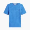 Short-Sleeve Cable Knit Sweater Short-Sleeve Cable Knit Sweater