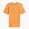 Short-Sleeve Cable Knit Sweater Short-Sleeve Cable Knit Sweater