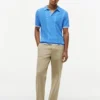 Short-Sleeve Cable Knit Sweater Polo Short-Sleeve Cable Knit Sweater Polo