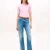 Short-Sleeve Crewneck Sweater Short-Sleeve Crewneck Sweater