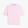 Short-Sleeve Crewneck Sweater Short-Sleeve Crewneck Sweater