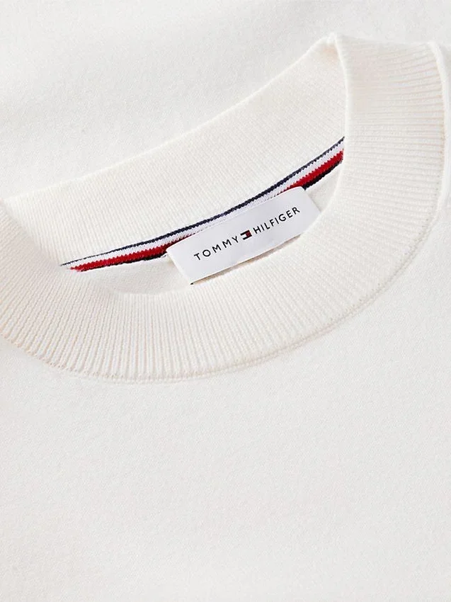 Short-Sleeve Crewneck Sweater Short-Sleeve Crewneck Sweater
