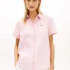 Short-Sleeve Linen-Blend Shirt Short-Sleeve Linen-Blend Shirt