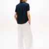 Short-Sleeve Linen-Blend Shirt Short-Sleeve Linen-Blend Shirt