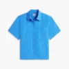 Short-Sleeve Linen-Blend Shirt Short-Sleeve Linen-Blend Shirt